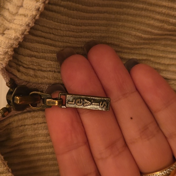 Y2K 90s Mens Levis Zip Up Corduroy Shirt - Picture 12 of 14